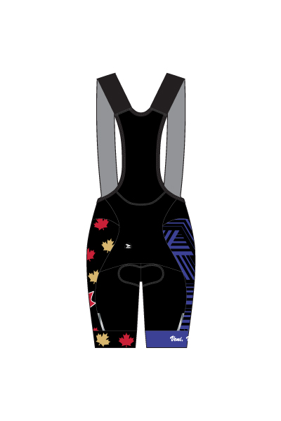 Women's Canadian SS Aero Cycling Bibs - Image 2