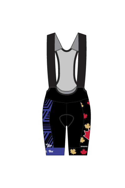 Women's Canadian SS Aero Cycling Bibs